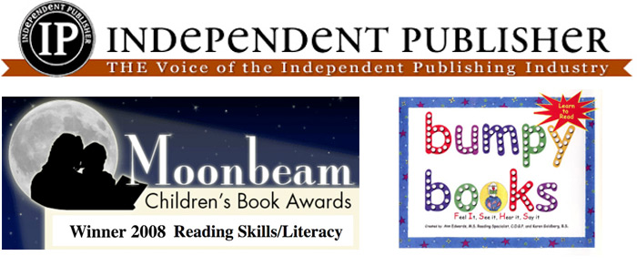 Bumpy Books wins a Moonbeam Childrens Book Award